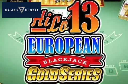 Hi Lo 13 European Blackjack Gold